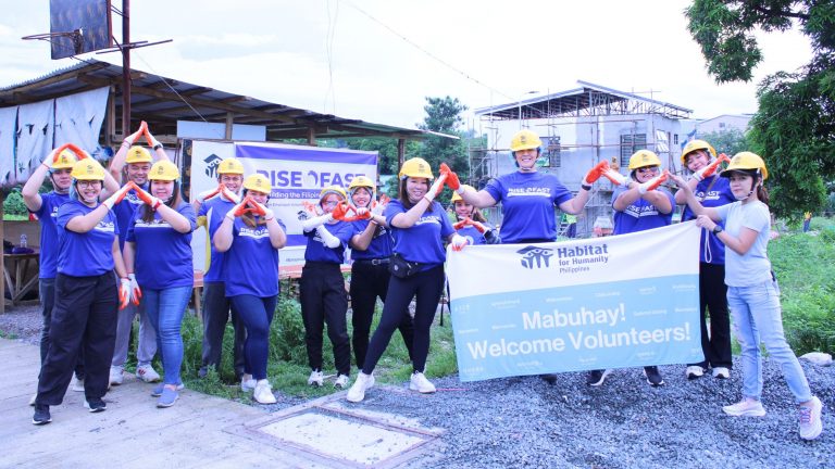 Tahche Employees Volunteer with Habitat for Humanity Philippines in Valenzuela City