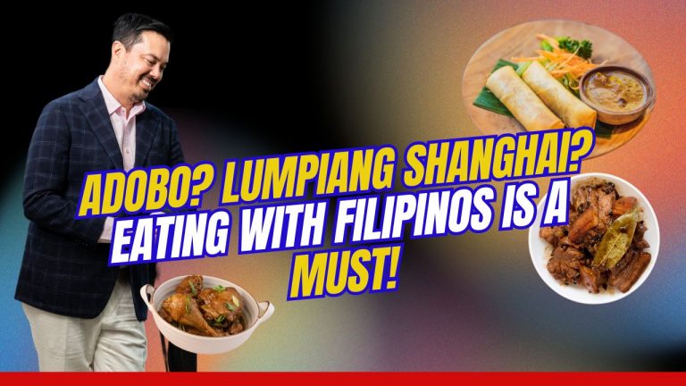 Why you should EAT with your Filipino team